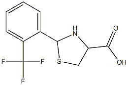  2-[2-(trifluoromethyl)phenyl]-1,3-thiazolidine-4-carboxylic acid