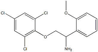  2-[2-amino-2-(2-methoxyphenyl)ethoxy]-1,3,5-trichlorobenzene