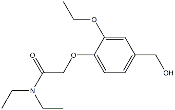 2-[2-ethoxy-4-(hydroxymethyl)phenoxy]-N,N-diethylacetamide