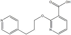  2-[3-(pyridin-4-yl)propoxy]pyridine-3-carboxylic acid