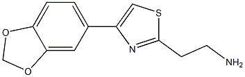 2-[4-(1,3-benzodioxol-5-yl)-1,3-thiazol-2-yl]ethanamine