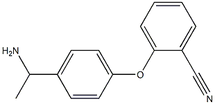 2-[4-(1-aminoethyl)phenoxy]benzonitrile