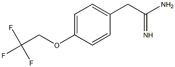 2-[4-(2,2,2-trifluoroethoxy)phenyl]ethanimidamide