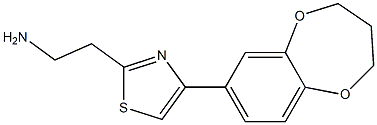 2-[4-(3,4-dihydro-2H-1,5-benzodioxepin-7-yl)-1,3-thiazol-2-yl]ethanamine