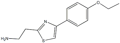  2-[4-(4-ethoxyphenyl)-1,3-thiazol-2-yl]ethanamine