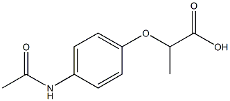  2-[4-(acetylamino)phenoxy]propanoic acid