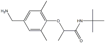 2-[4-(aminomethyl)-2,6-dimethylphenoxy]-N-tert-butylpropanamide