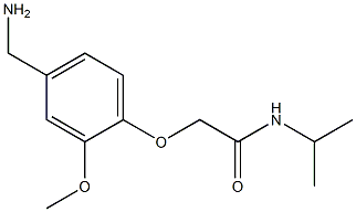 2-[4-(aminomethyl)-2-methoxyphenoxy]-N-isopropylacetamide