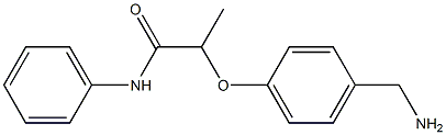 2-[4-(aminomethyl)phenoxy]-N-phenylpropanamide