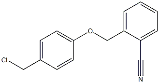 2-[4-(chloromethyl)phenoxymethyl]benzonitrile