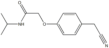 2-[4-(cyanomethyl)phenoxy]-N-isopropylacetamide