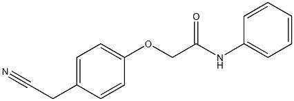 2-[4-(cyanomethyl)phenoxy]-N-phenylacetamide
