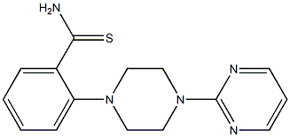 2-[4-(pyrimidin-2-yl)piperazin-1-yl]benzene-1-carbothioamide Structure