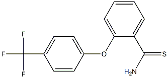 2-[4-(trifluoromethyl)phenoxy]benzene-1-carbothioamide