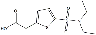 2-[5-(diethylsulfamoyl)thiophen-2-yl]acetic acid