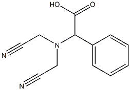  2-[bis(cyanomethyl)amino]-2-phenylacetic acid