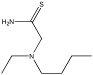 2-[butyl(ethyl)amino]ethanethioamide 结构式