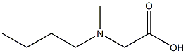 2-[butyl(methyl)amino]acetic acid,,结构式