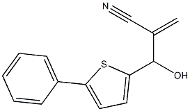 2-[hydroxy(5-phenylthiophen-2-yl)methyl]prop-2-enenitrile