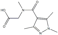  2-[N-methyl(1,3,5-trimethyl-1H-pyrazol-4-yl)formamido]acetic acid