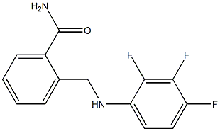 2-{[(2,3,4-trifluorophenyl)amino]methyl}benzamide|