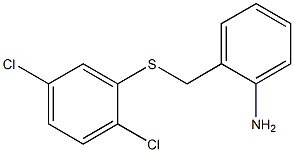 2-{[(2,5-dichlorophenyl)sulfanyl]methyl}aniline Structure