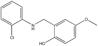 2-{[(2-chlorophenyl)amino]methyl}-4-methoxyphenol