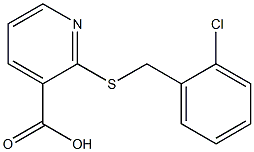 2-{[(2-chlorophenyl)methyl]sulfanyl}pyridine-3-carboxylic acid|