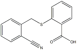2-{[(2-cyanophenyl)methyl]sulfanyl}benzoic acid