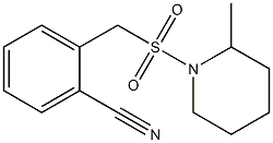 2-{[(2-methylpiperidine-1-)sulfonyl]methyl}benzonitrile