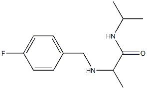 2-{[(4-fluorophenyl)methyl]amino}-N-(propan-2-yl)propanamide