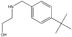 2-{[(4-tert-butylphenyl)methyl]amino}ethan-1-ol 化学構造式