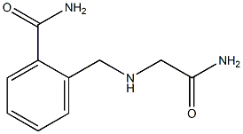 2-{[(carbamoylmethyl)amino]methyl}benzamide Structure