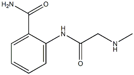 2-{[(methylamino)acetyl]amino}benzamide