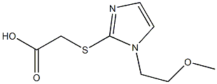 2-{[1-(2-methoxyethyl)-1H-imidazol-2-yl]sulfanyl}acetic acid