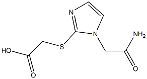 2-{[1-(carbamoylmethyl)-1H-imidazol-2-yl]sulfanyl}acetic acid