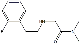 2-{[2-(2-fluorophenyl)ethyl]amino}-N,N-dimethylacetamide