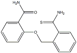 2-{[2-(aminocarbonothioyl)benzyl]oxy}benzamide|