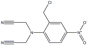  2-{[2-(chloromethyl)-4-nitrophenyl](cyanomethyl)amino}acetonitrile