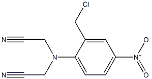 2-{[2-(chloromethyl)-4-nitrophenyl](cyanomethyl)amino}acetonitrile