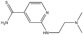 2-{[2-(dimethylamino)ethyl]amino}pyridine-4-carbothioamide|