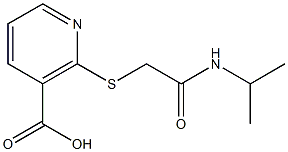 2-{[2-(isopropylamino)-2-oxoethyl]thio}nicotinic acid|