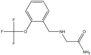 2-{[2-(trifluoromethoxy)benzyl]amino}acetamide