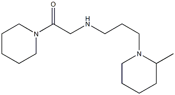 2-{[3-(2-methylpiperidin-1-yl)propyl]amino}-1-(piperidin-1-yl)ethan-1-one