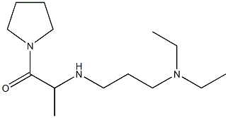 2-{[3-(diethylamino)propyl]amino}-1-(pyrrolidin-1-yl)propan-1-one