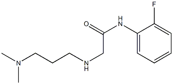 2-{[3-(dimethylamino)propyl]amino}-N-(2-fluorophenyl)acetamide|