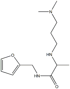 2-{[3-(dimethylamino)propyl]amino}-N-(furan-2-ylmethyl)propanamide
