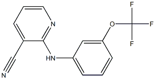 2-{[3-(trifluoromethoxy)phenyl]amino}pyridine-3-carbonitrile|