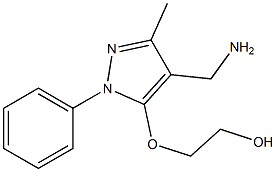 2-{[4-(aminomethyl)-3-methyl-1-phenyl-1H-pyrazol-5-yl]oxy}ethan-1-ol