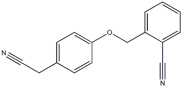  2-{[4-(cyanomethyl)phenoxy]methyl}benzonitrile